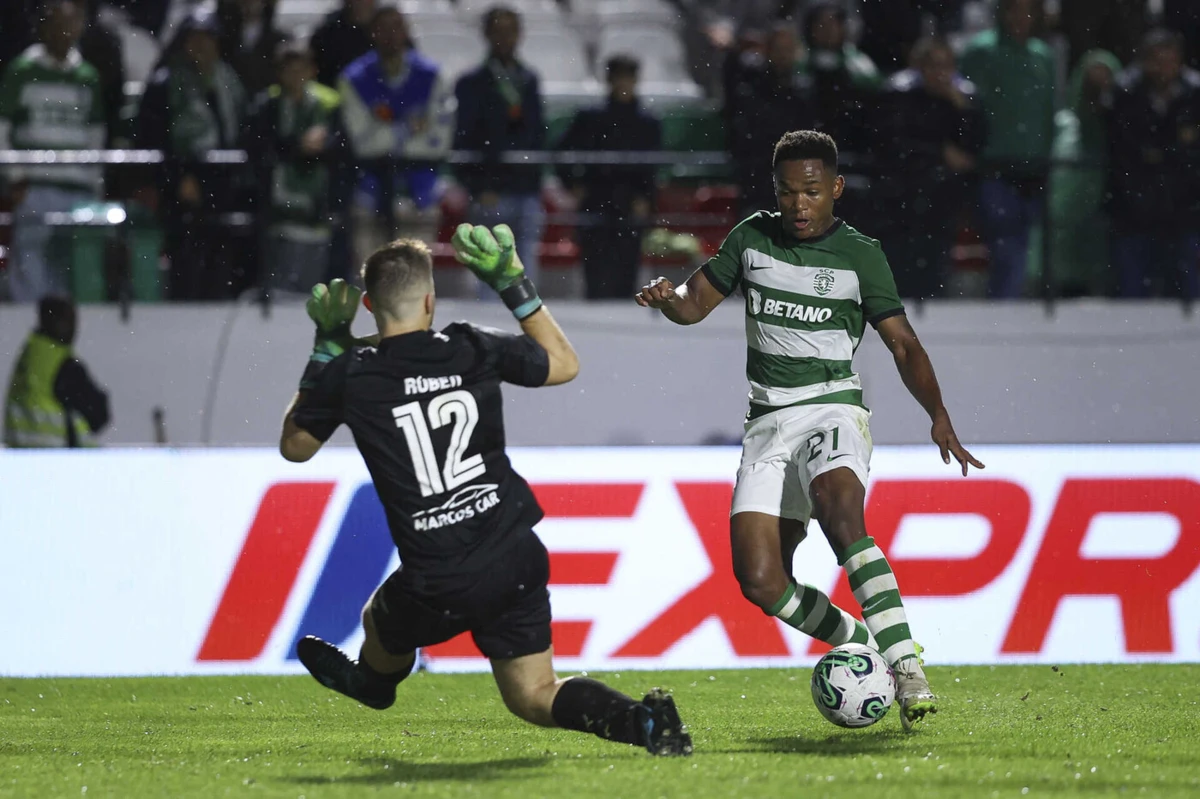 Geny Catamo, jogador do Sporting