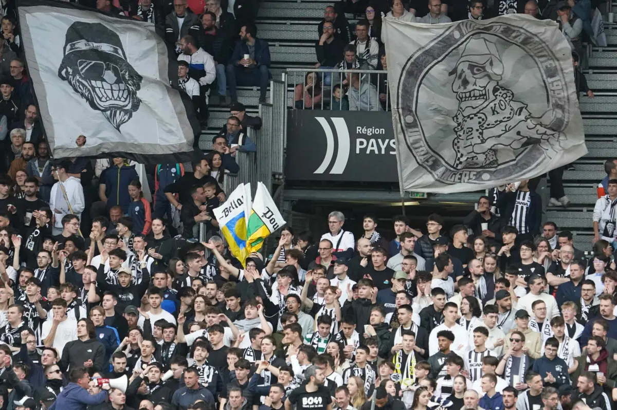Adeptos do Angers (créditos: clube)