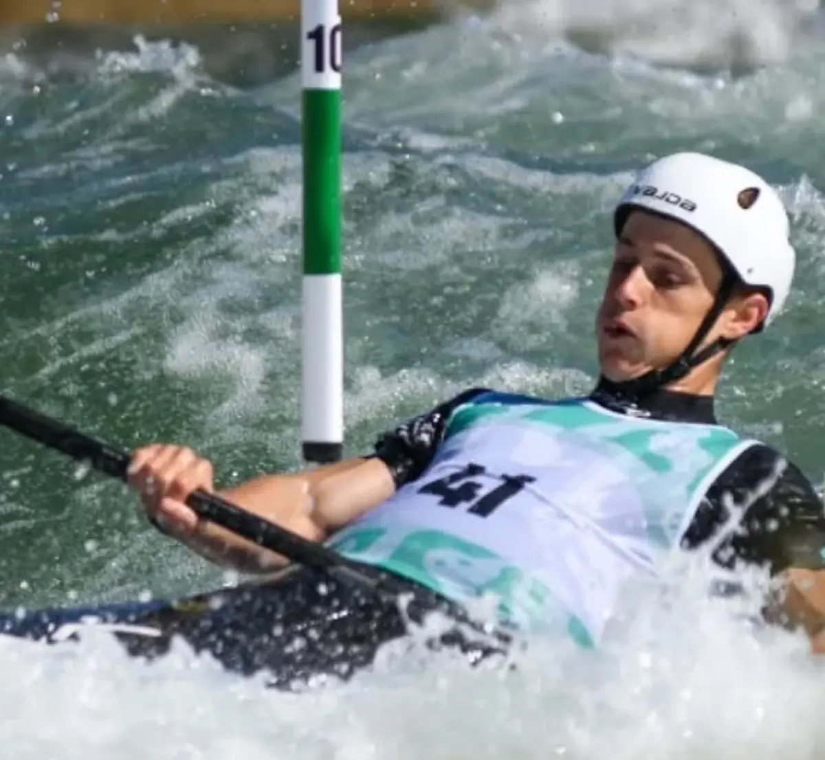 Imagem de contexto do artigo Europeu de canoagem slalom: Frederico Alvarenga, João Cunha e Lucas Jacob sem finais