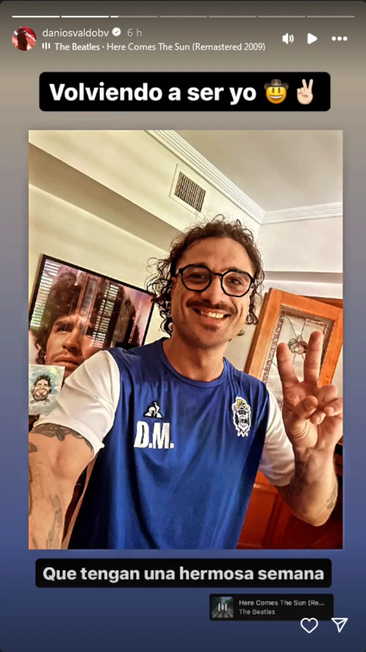 Imagem de contexto do artigo Daniel Osvaldo recupera ao som dos Beatles: "A voltar a ser eu"