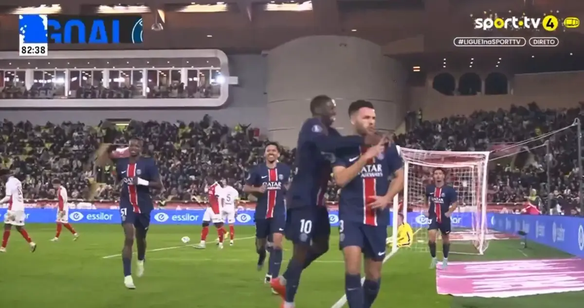 Imagem de contexto do artigo Gonçalo Ramos aplica reviravolta dramática no Mónaco-PSG. Veja o golo