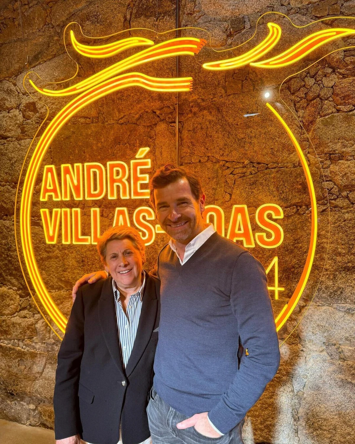 Aurora Cunha e André Villas-Boas