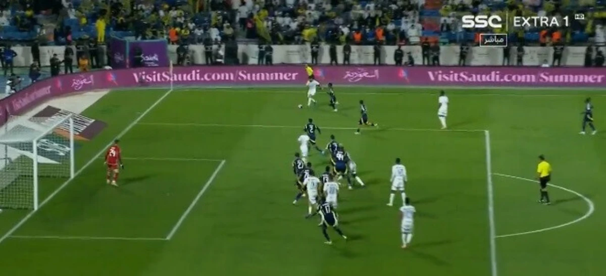 Assistência de Neves (créditos: X/Reprodução)