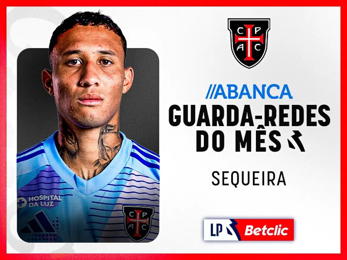 Imagem de contexto do artigo Patrick Sequeira eleito o melhor guarda-redes da I Liga em dezembro