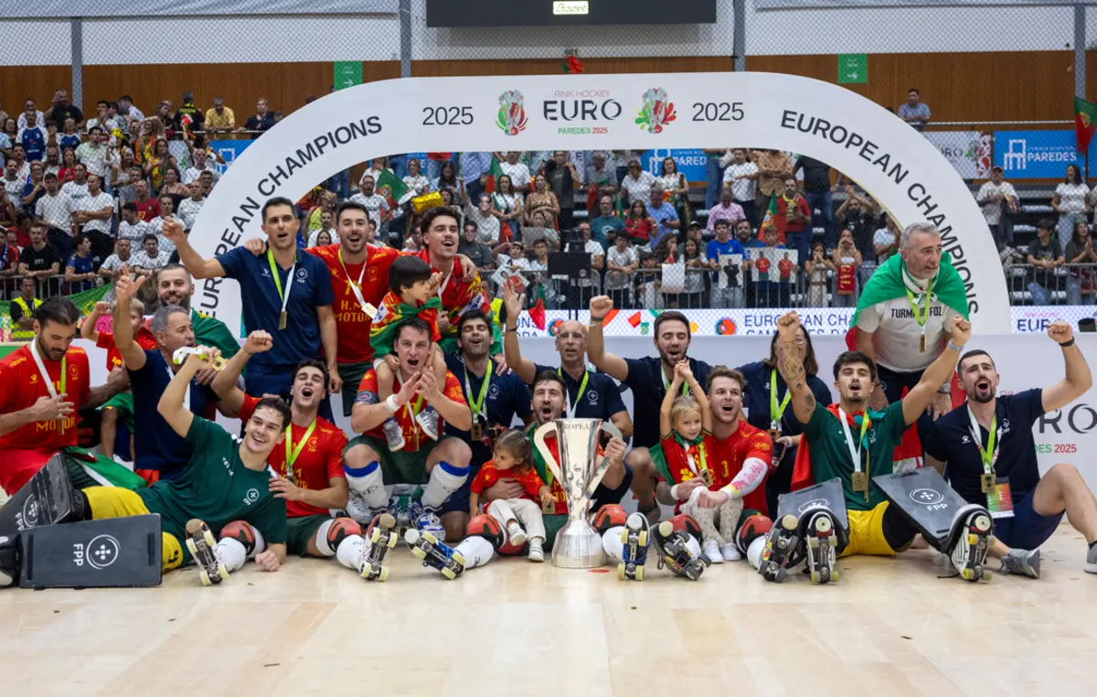 Portugal campeão europeu pela 22.ª vez (Créditos: Leonel de Castro)