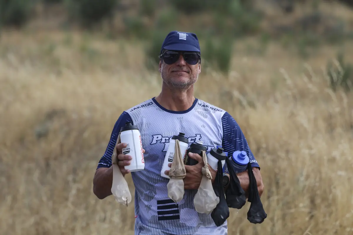 Gelo é um alívio na Volta a Portugal (Créditos: Lusa)