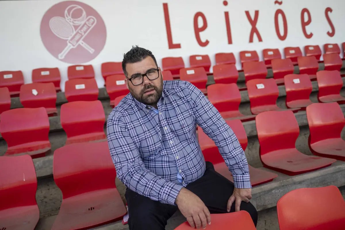 André Castro, presidente da SAD do Leixões (créditos: Leonel de Castro/Global Imagens)