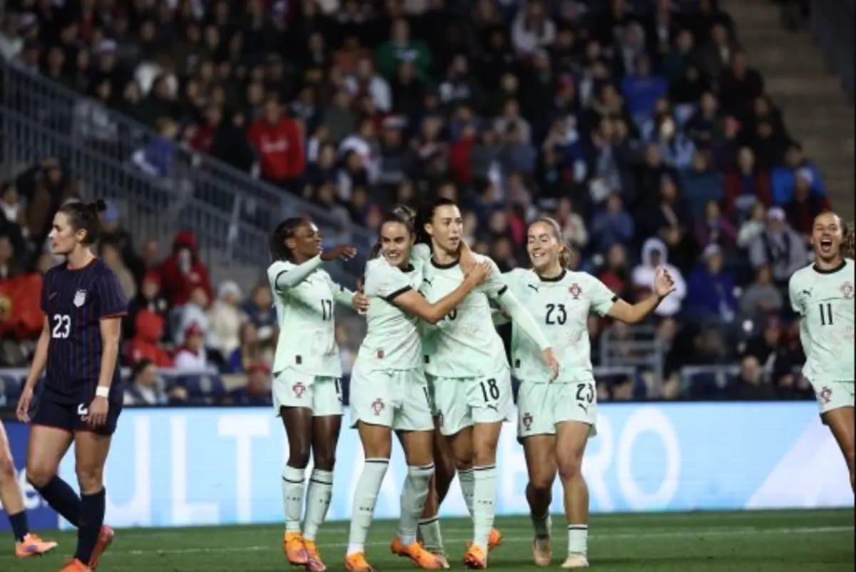 A seleção feminina portuguesa