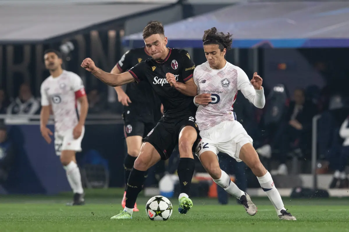 Imagem de contexto do artigo Veja o resumo do triunfo do Lille em casa do Bolonha