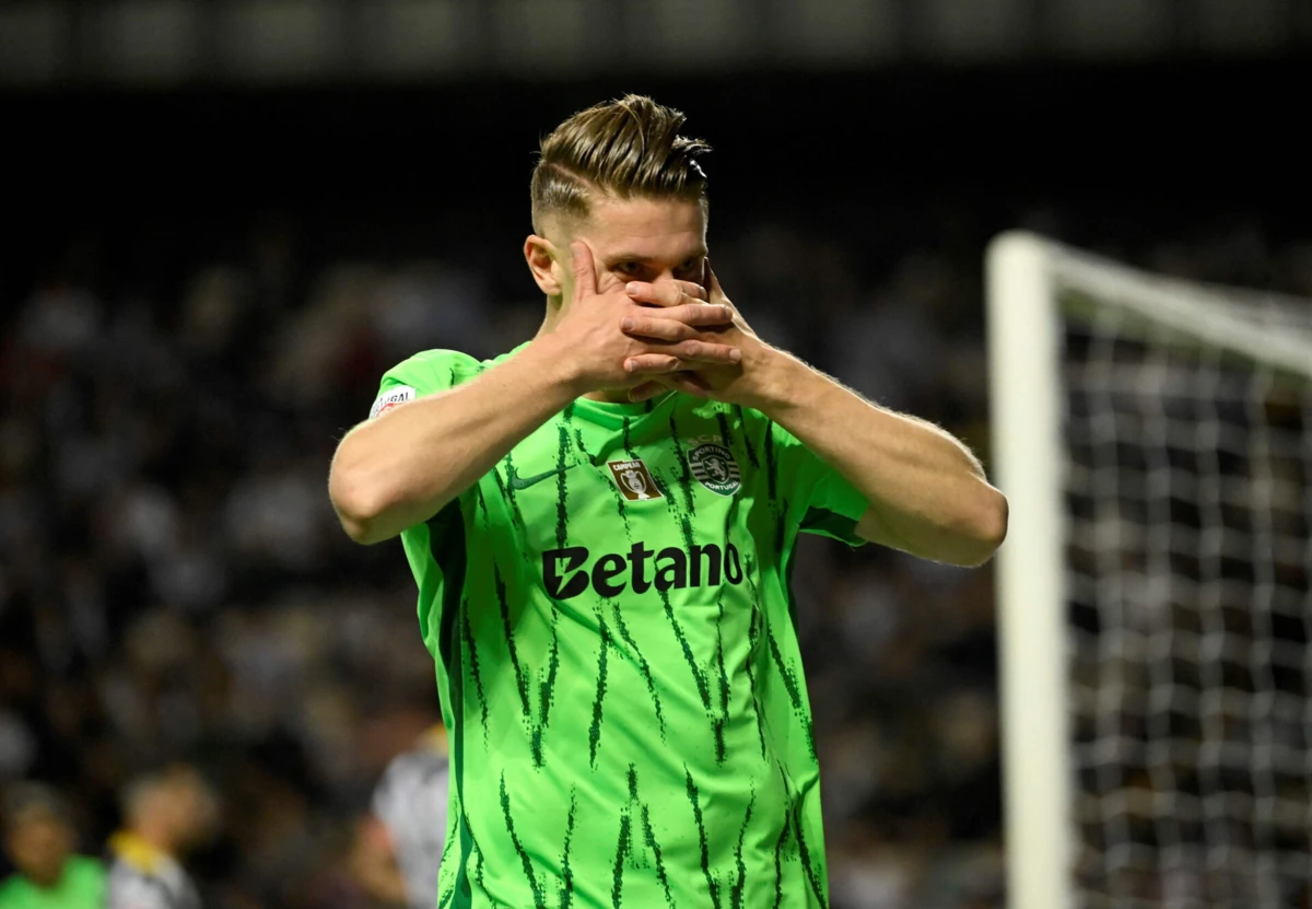 Gyokeres marcou quatro golos no Bessa (Créditos: AFP)