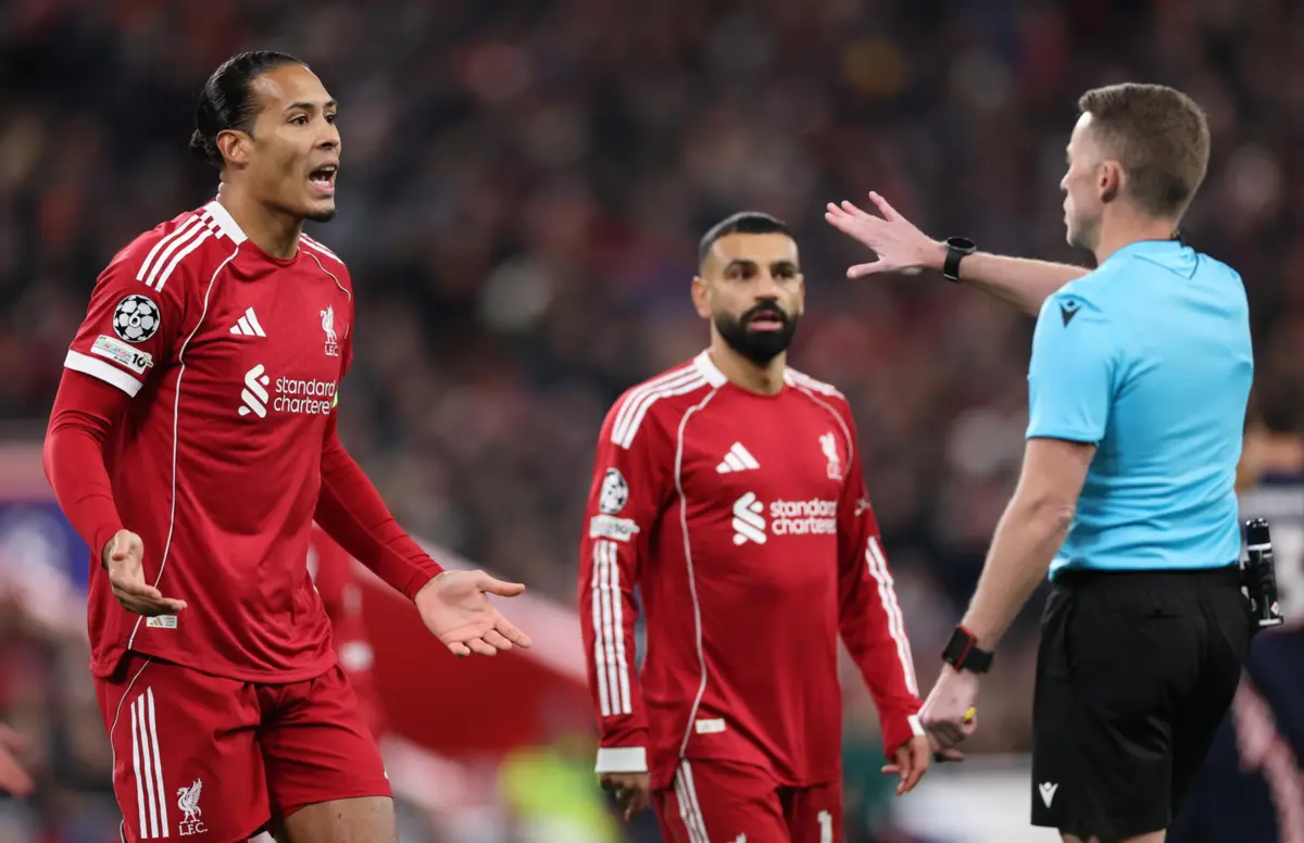 Virgil van Dijk e Mohamed Salah