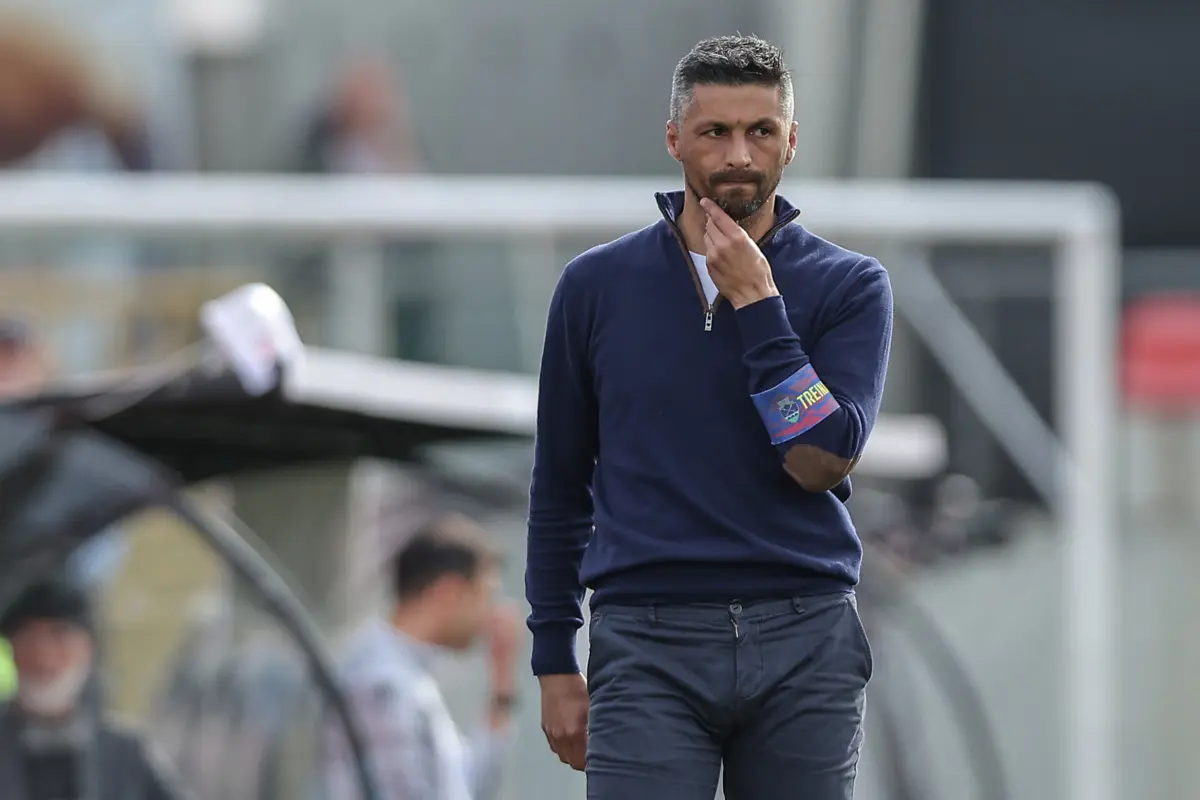 Moreno, treinador do Chaves (Créditos: Miguel Pereira/Global Imagens)