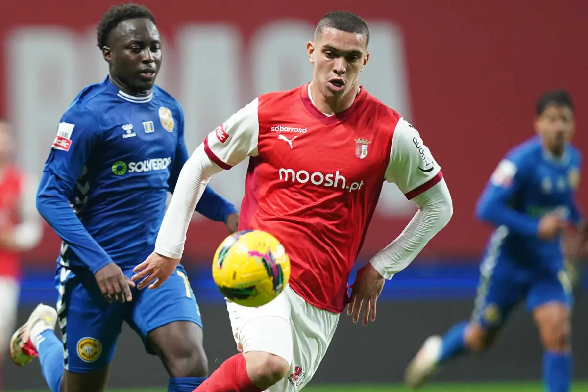 Imagem de contexto do artigo Braga vence Nacional e sobe ao terceiro lugar da I Liga, à condição