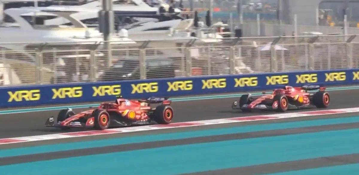Imagem de contexto do artigo História na Fórmula 1: irmãos Leclerc juntos na pista no GP de Abu Dhabi