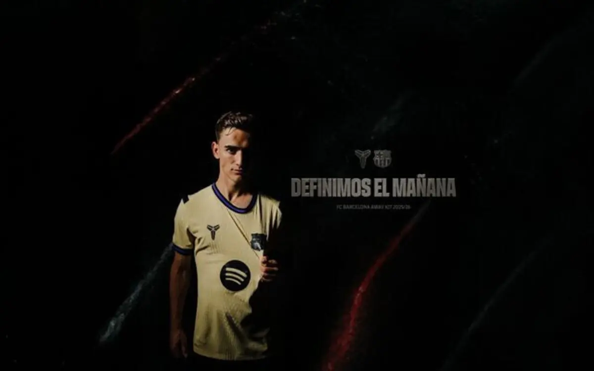 Imagem de contexto do artigo Segunda camisola do Barcelona criada em homenagem a Kobe Bryant. Veja as imagens