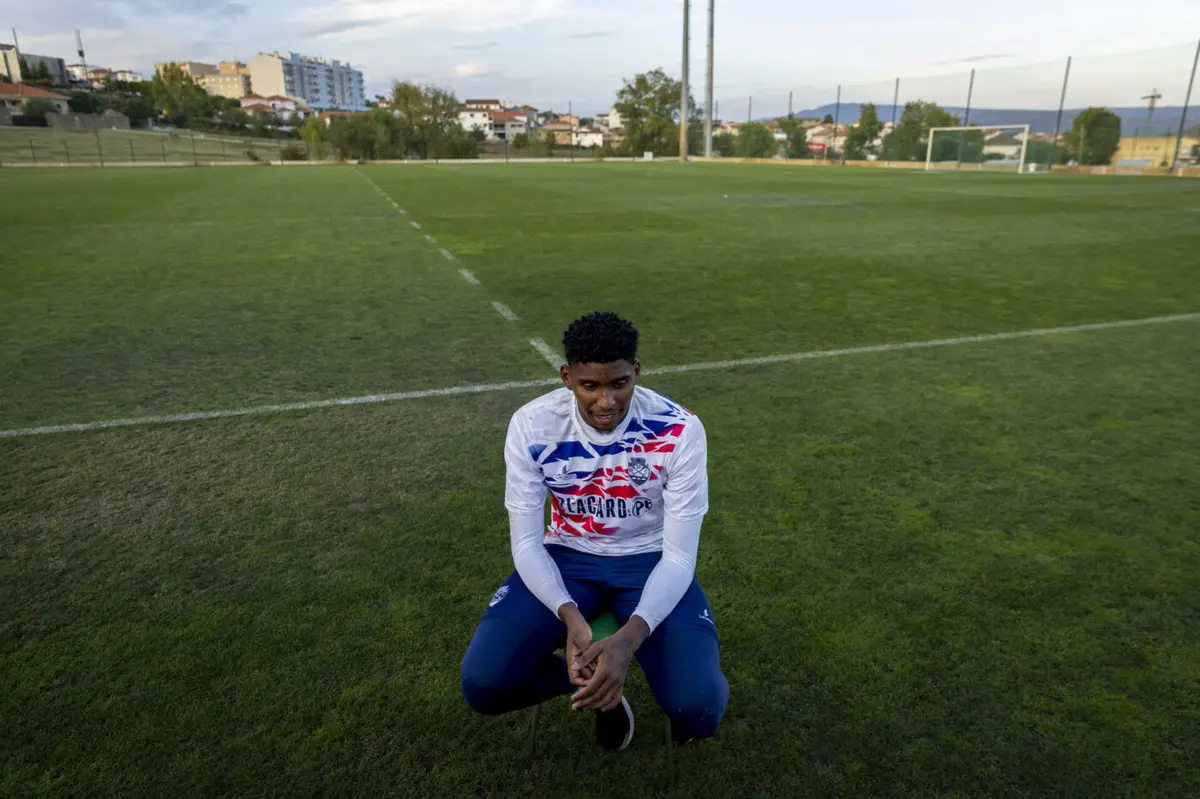 Hugo Souza, guarda-redes do Chaves