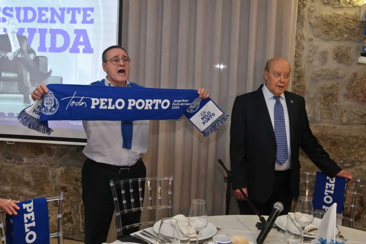 António Oliveira e Pinto da Costa (Créditos: José Carmo / Global Imagens)