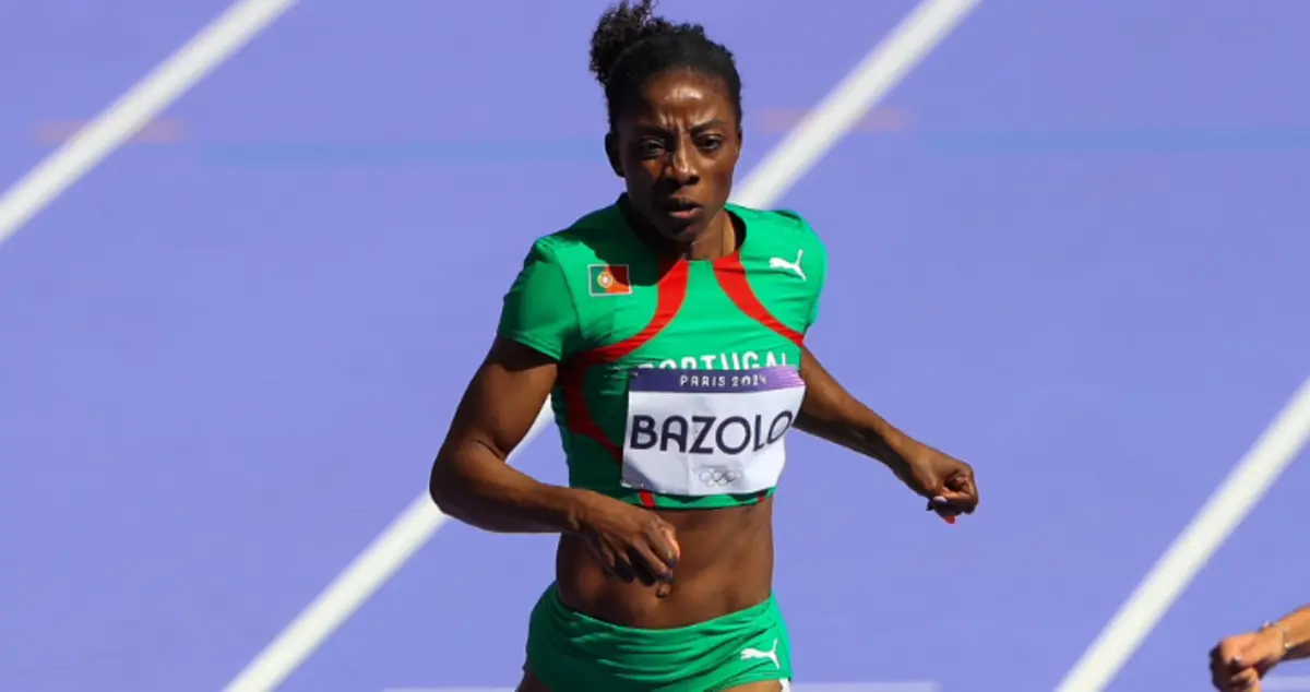 Lorène Bazolo (Reprodução: Federação Portuguesa de Atletismo)