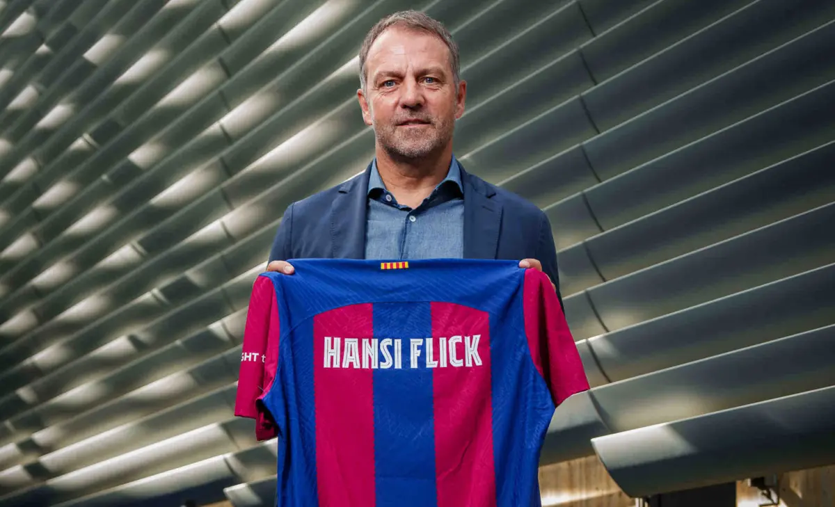 Hansi Flick (Créditos: FC Barcelona)