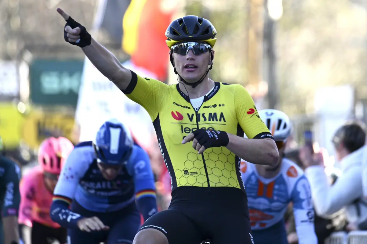 Olav Kooij (Reprodução: Visma-Lease a bike)