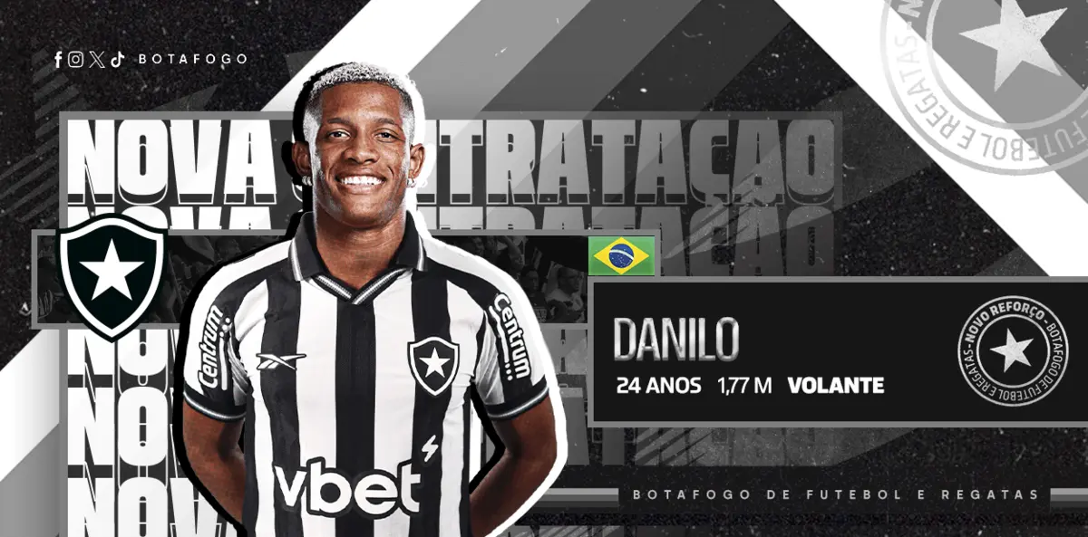 Imagem de contexto do artigo Botafogo anuncia a chegada de dois reforços para o meio-campo