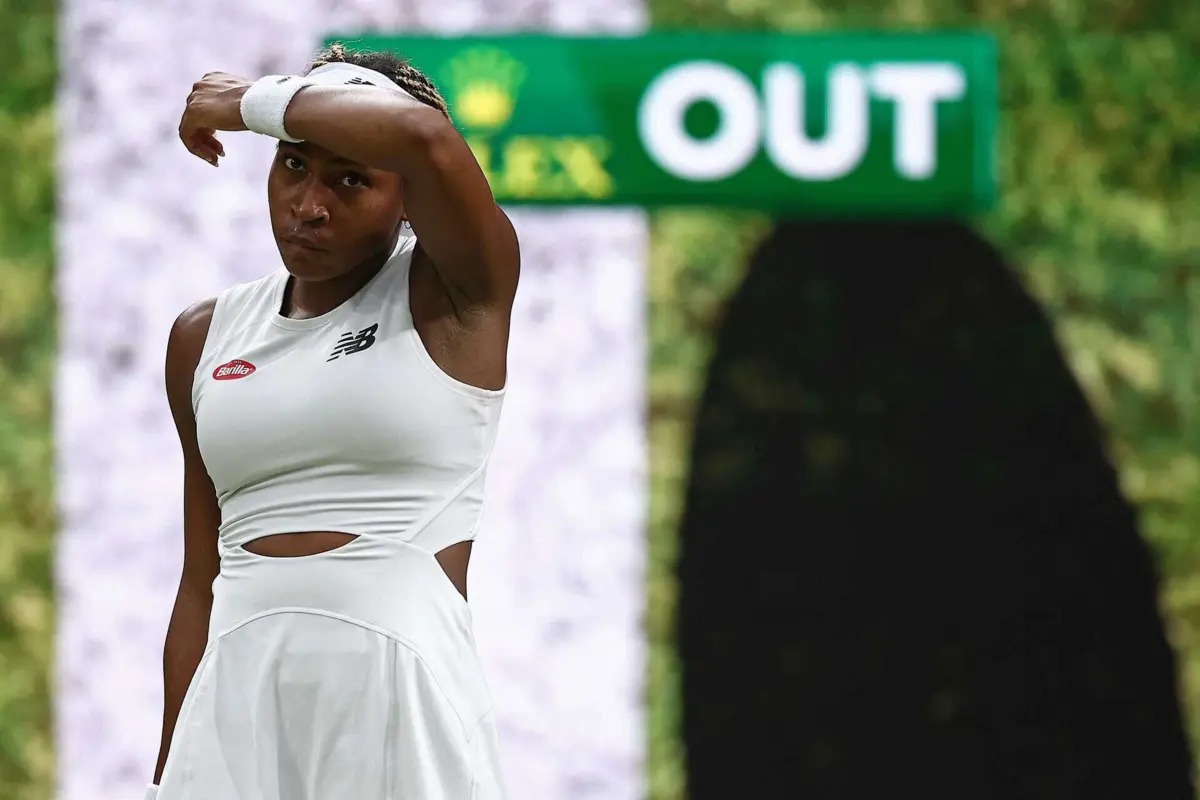 Coco Gauff (créditos: HENRY NICHOLLS / AFP)
