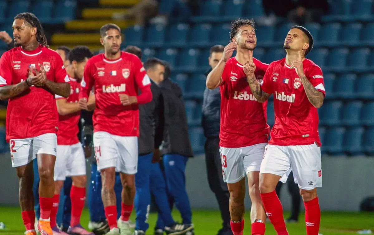 Jogadores do Santa Clara