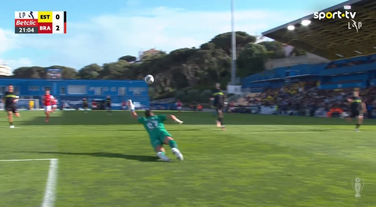 Imagem de contexto do artigo Duas assistências de Moutinho e bis de Gharbi no Estoril-Braga: ora veja