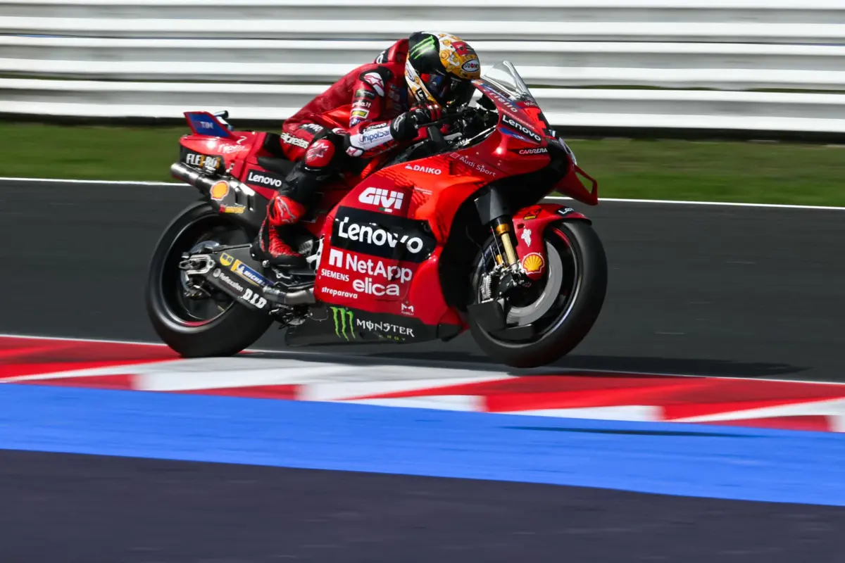 Francesco Bagnaia (Créditos: AFP)