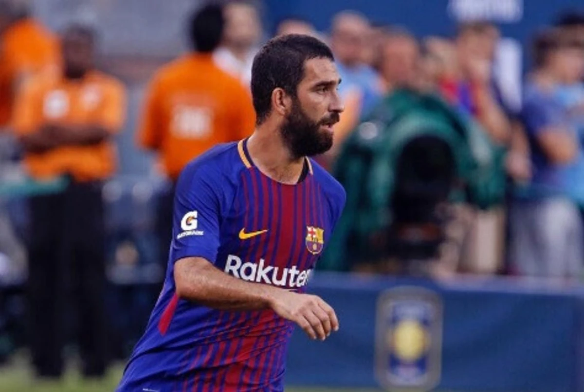 Arda Turan, quando jogava no Barcelona (créditos: Instagram)