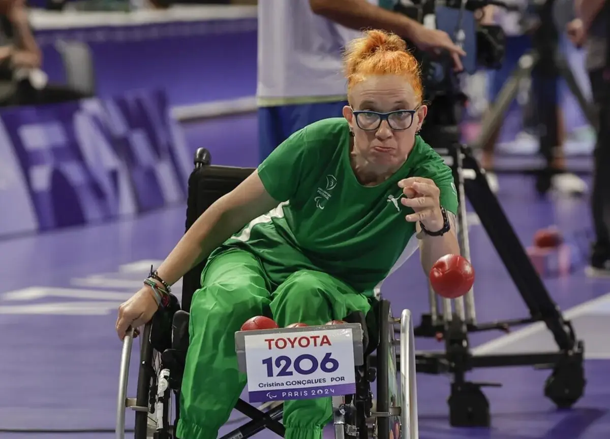 Cristina Gonçalves conquistou o ouro