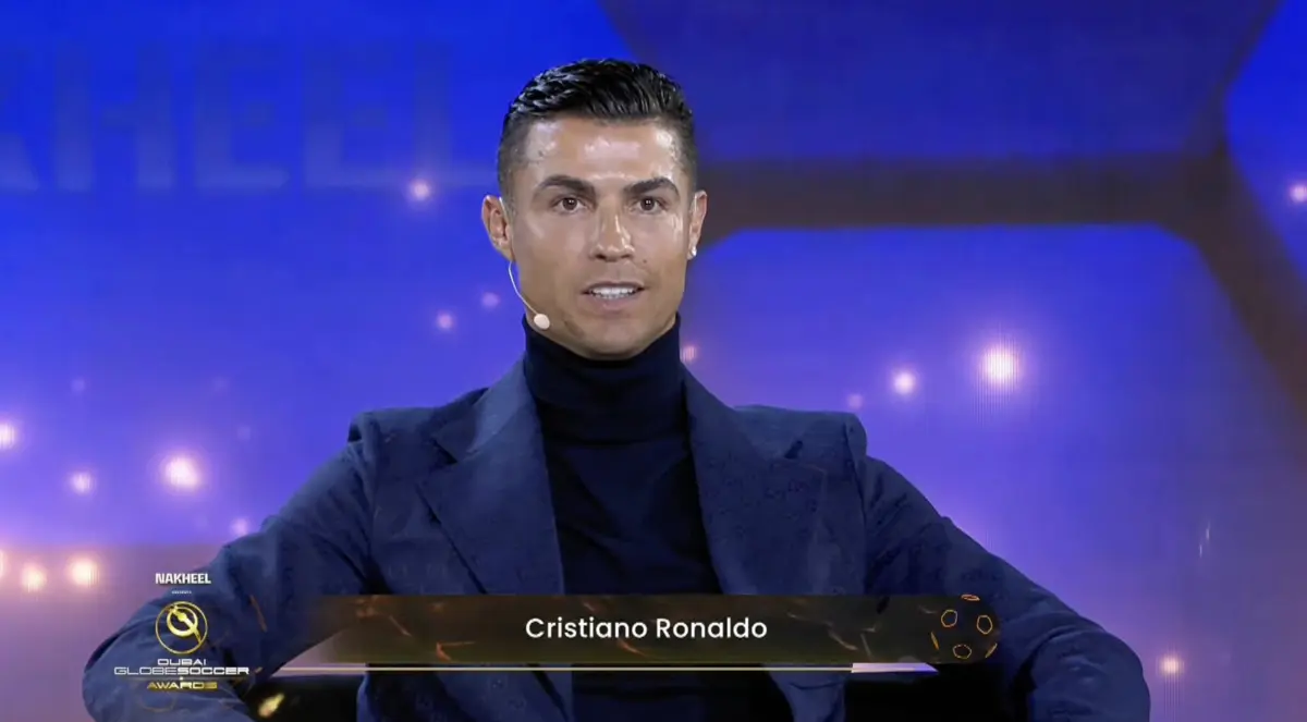 Imagem de contexto do artigo Cristiano Ronaldo com boa disposição: "Fim da carreira? Mais dez anos"