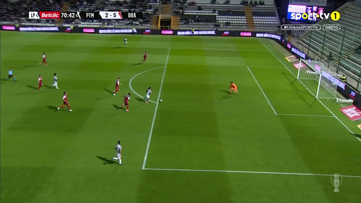 Imagem de contexto do artigo Portimonense reduz contra o Braga. Veja o golo de Hildeberto