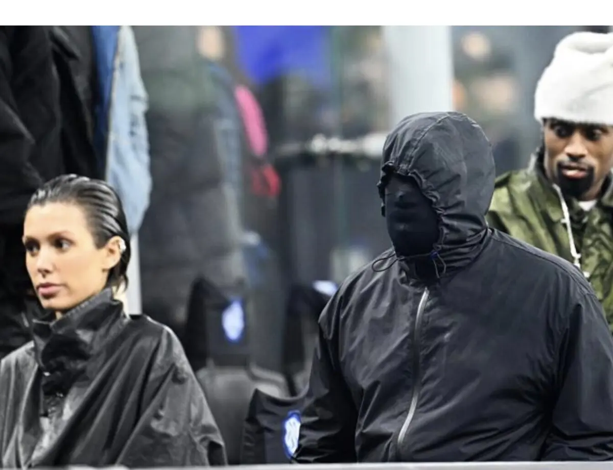 Imagem de contexto do artigo Kanye West assistiu de cara tapada ao Inter-Atlético de Madrid. Veja as imagens