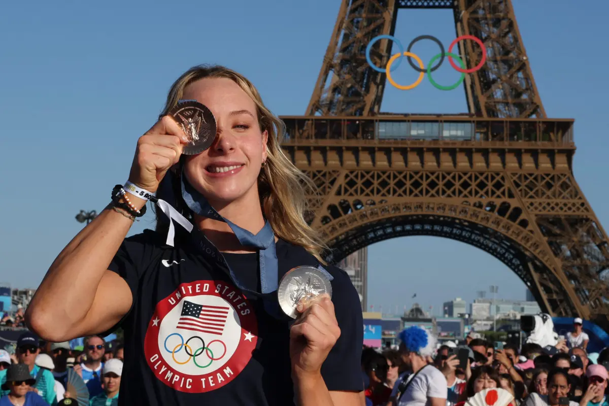 Regan Smith (Créditos: AFP)