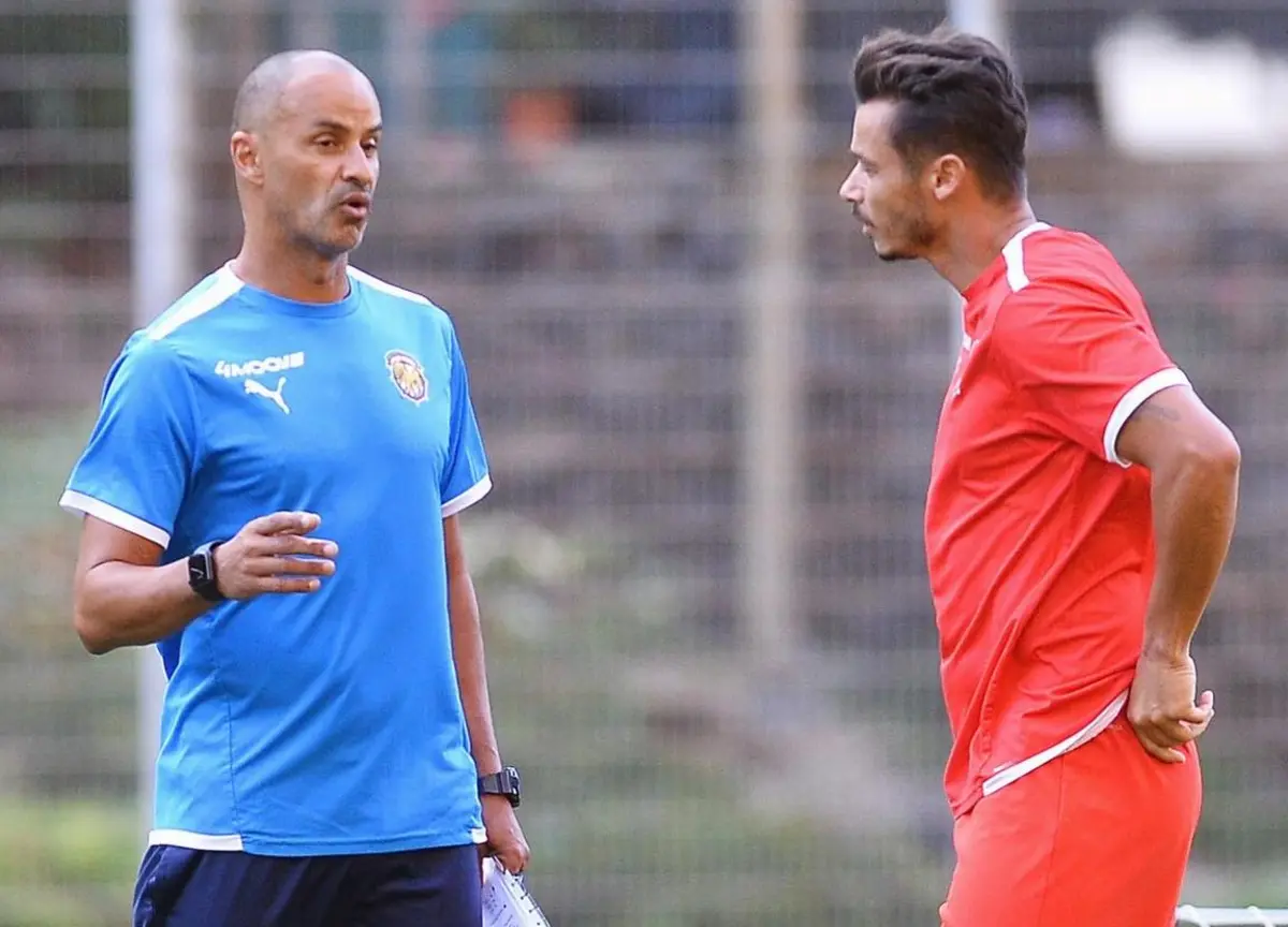 Silas e Edgar Costa (Créditos: CS Marítimo)