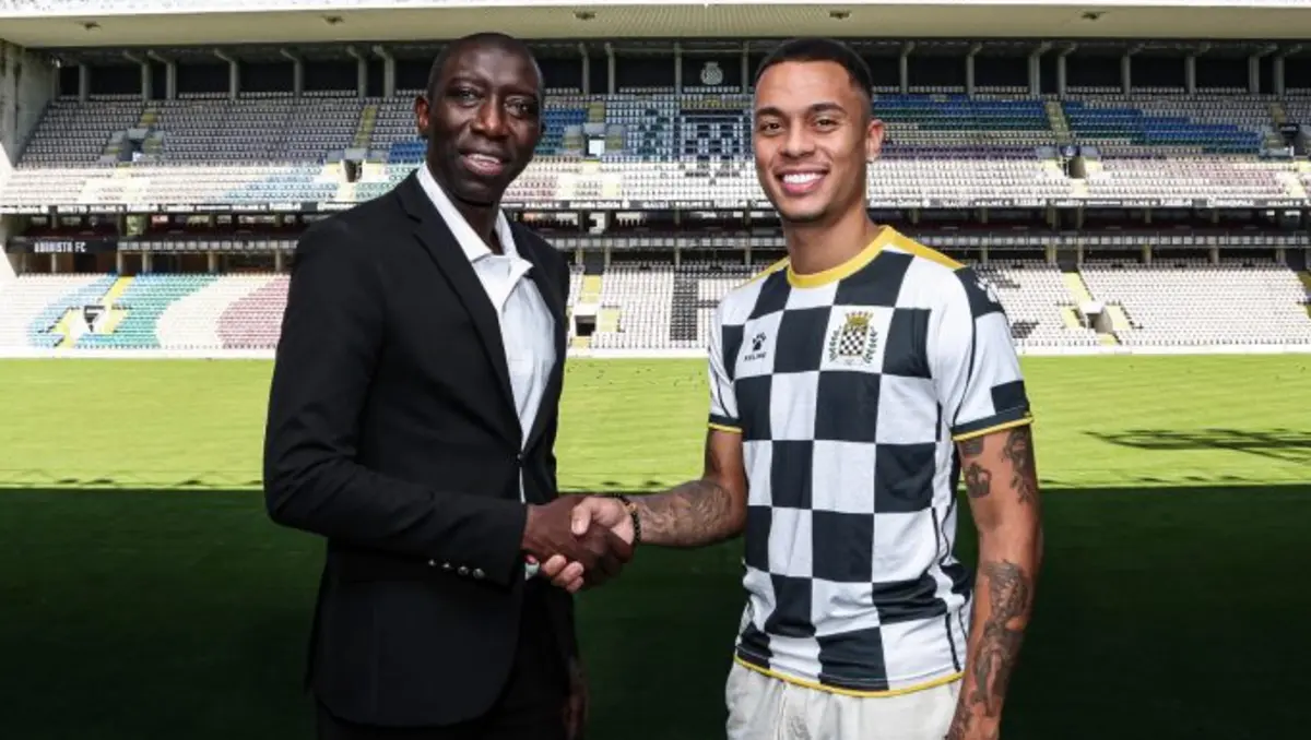 Fary, presidente da SAD, e Bruninho