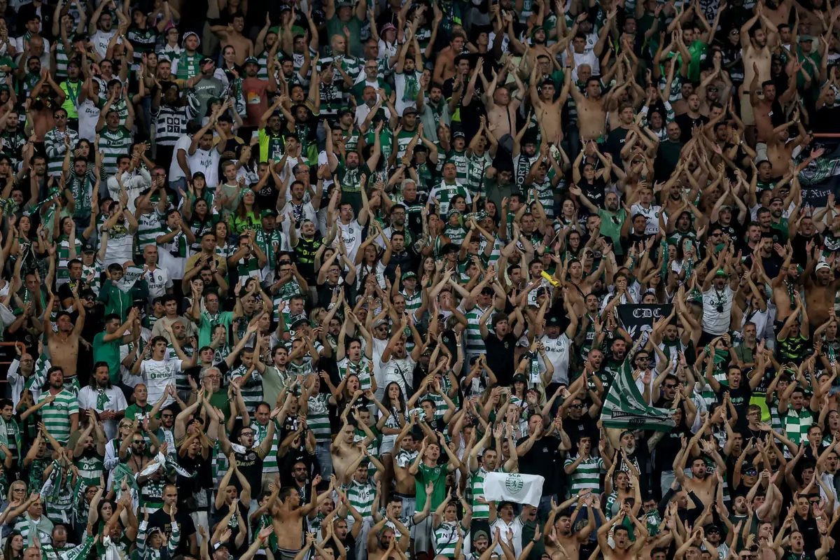 Sporting terá forte apoio em Portimão (Créditos: Miguel Pereira/Global Imagens)