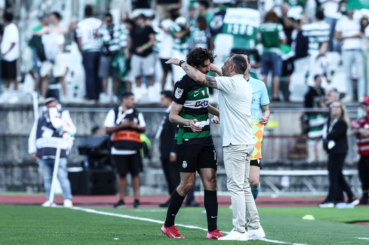 Trincão e Rui Borges (Créditos: Mário Vasa)