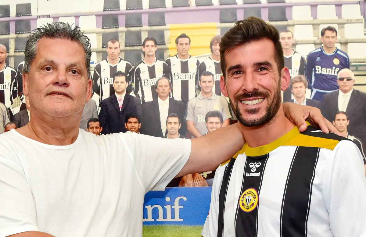 Imagem de contexto do artigo "Faço votos que a minha carreira termine no Nacional"