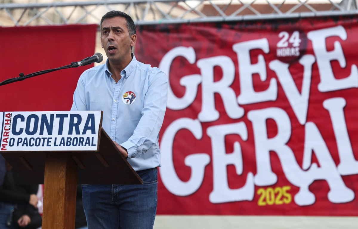 Tiago Oliveira, secretário-geral da CGTP