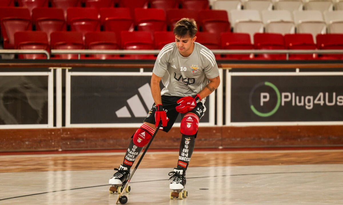 Pol Manrubia (Créditos: Sport Lisboa e Benfica)