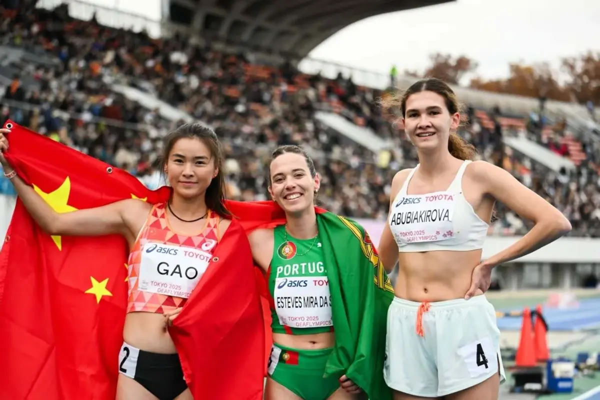 Imagem de contexto do artigo Presidente da República: "É com satisfação que assinalo a nossa segunda medalha de ouro nos Jogos Surdolímpicos"