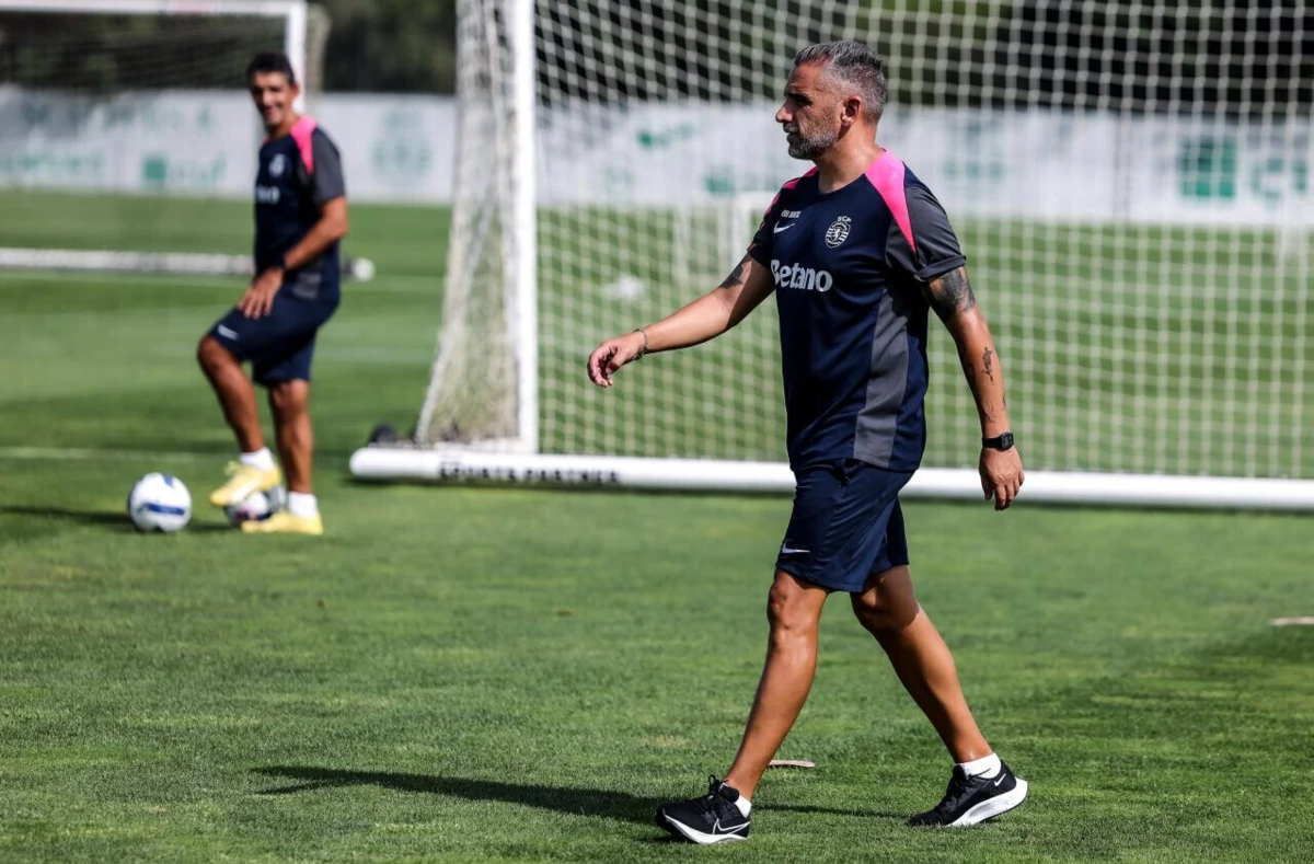 Rui Borges (créditos: Sporting)
