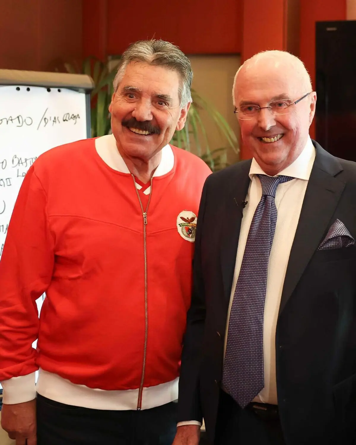 Imagem de contexto do artigo Antigas glórias do Benfica fizeram surpresa a Eriksson. Veja as imagens