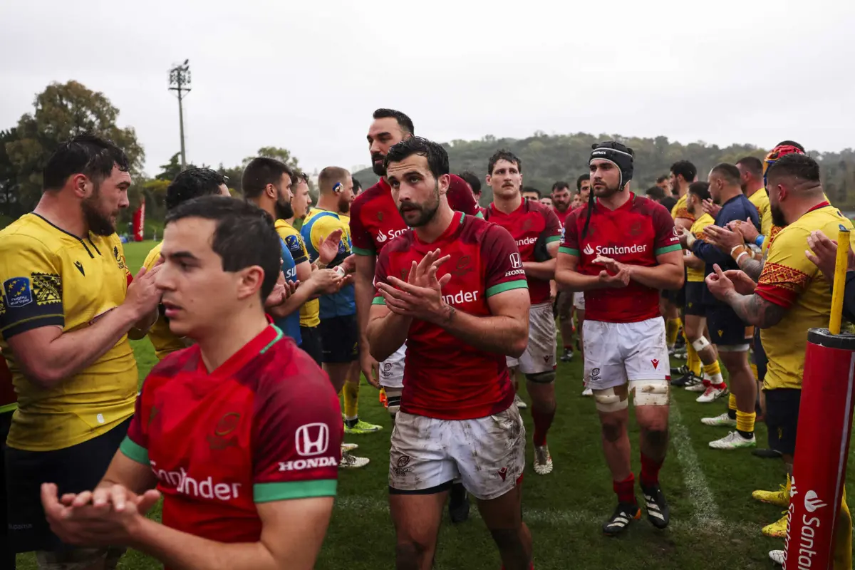 Seleção de râguebi recebe aplausos da Roménia (créditos: LUSA)