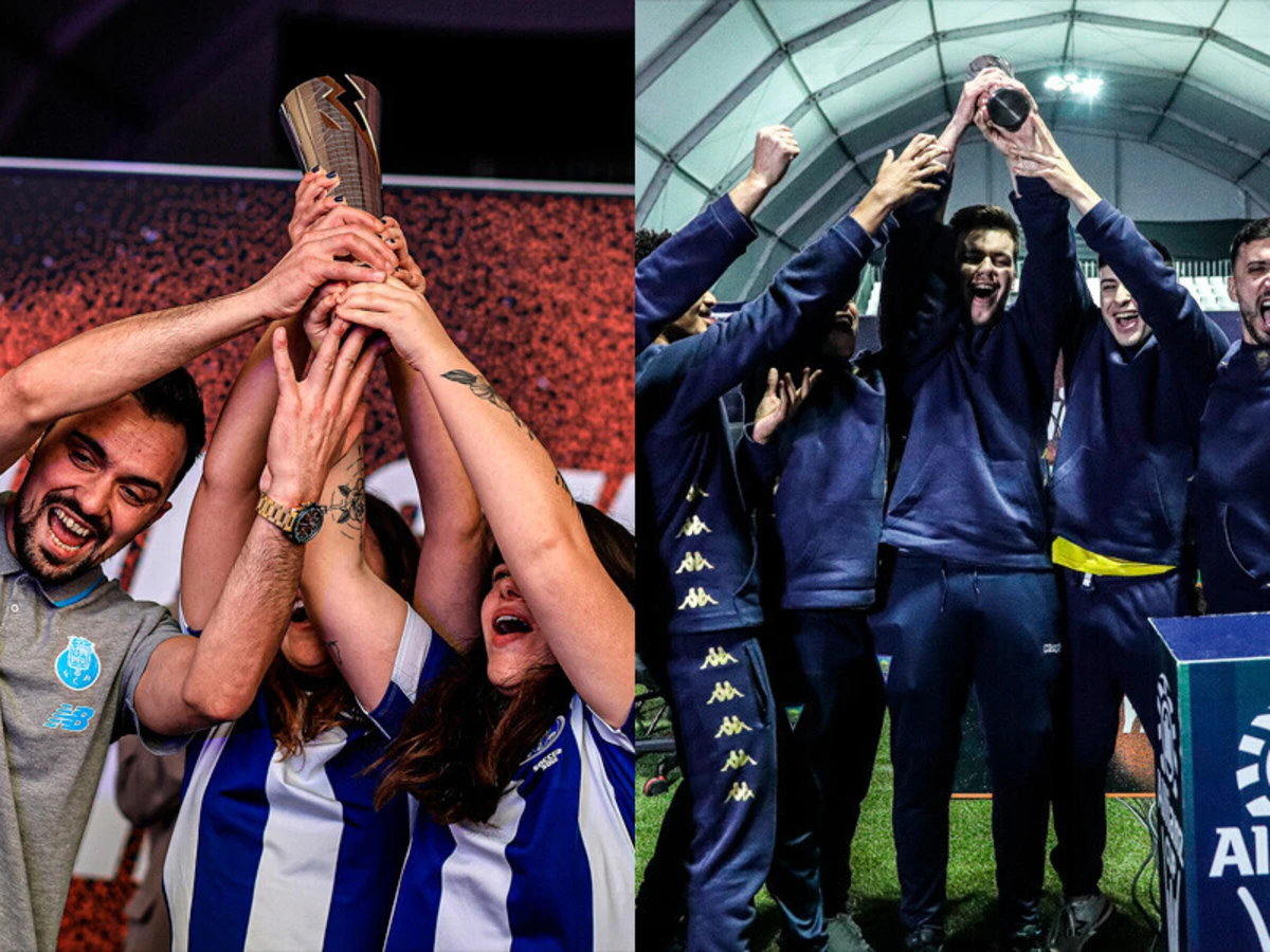 Imagem de contexto do artigo Taça eLiga Portugal: Estoril Praia 22 Esports e eFCPortoSoccerSoul revalidam títulos