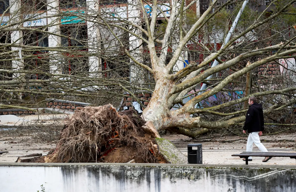 Mau tempo em Portugal continental