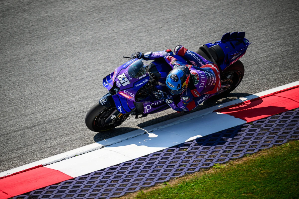 Imagem de contexto do artigo Miguel Oliveira caiu e terminou treinos do Grande Prémio da Áustria em 19.º