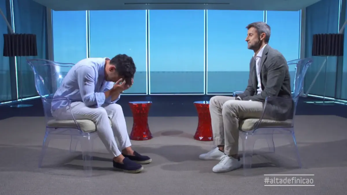 Imagem de contexto do artigo Emoção e lágrimas de Pedro Gonçalves: "Eu nem acredito que cheguei aqui..."